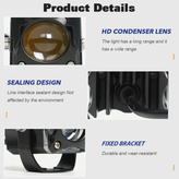 خریدپرژکتور تک لنز مدل (RD_07) پنج حالته دیلایت دار و فلاشردار