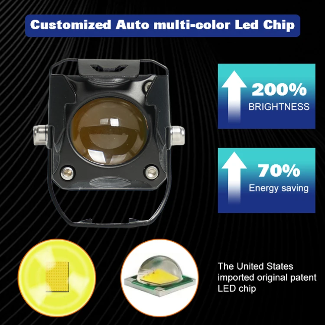 قیمت پرژکتور تک لنز مدل (RD_07) پنج حالته دیلایت دار و فلاشردار