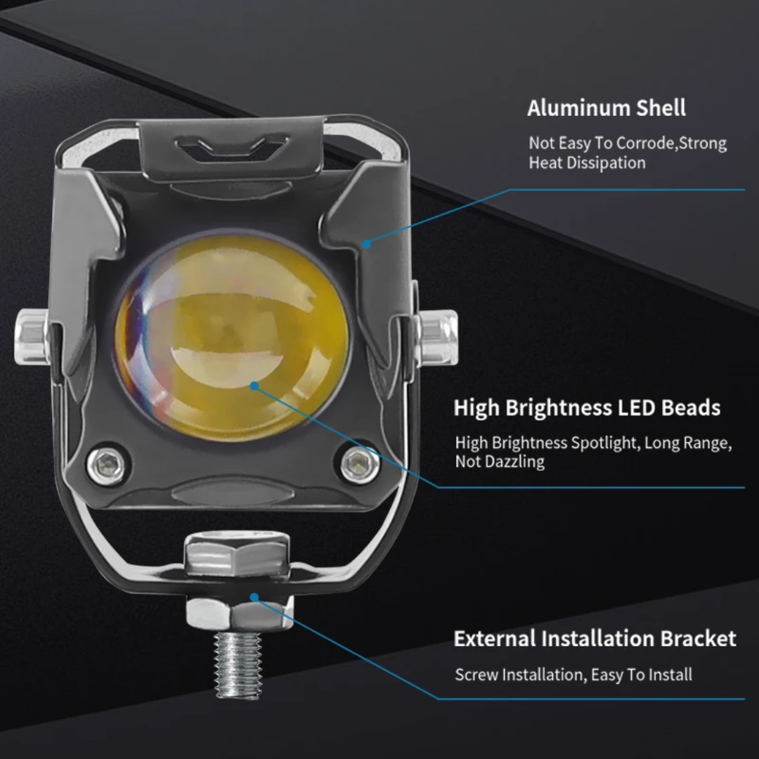 خریدوقیمت پرژکتور تک لنز مدل (RD_07) پنج حالته دیلایت دار و فلاشردار