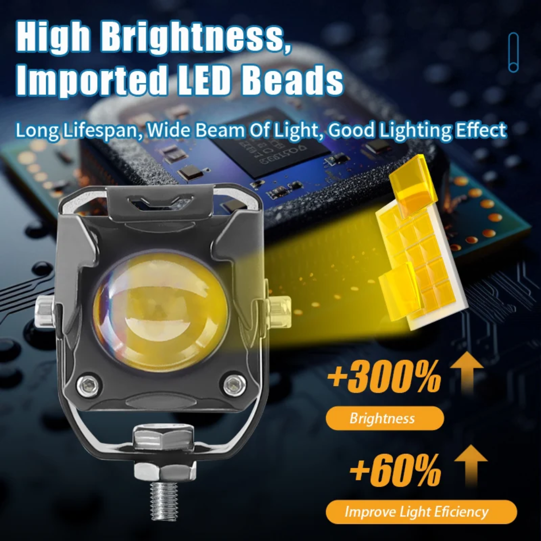 قیمت وخریدپرژکتور تک لنز مدل (RD_07) پنج حالته دیلایت دار و فلاشردار