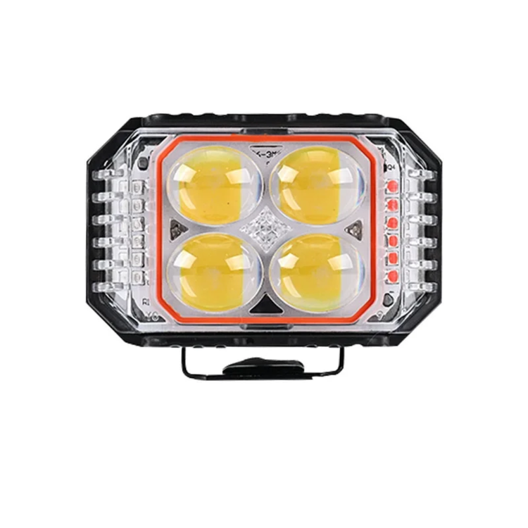 خرید پرژکتور 4 لنز مدل BB2208 فدرالی شش حالته فلاشردار (35W)