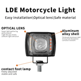 خرید وقیمت پرژکتور تک لنز فدرالی مدل TF_122 شش حالته (۲عددی)