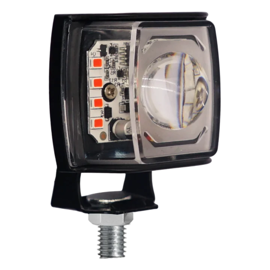 خرید وقیمت پرژکتور تک لنز فدرالی دار مدل TF_122 شش حالته (۲عددی)