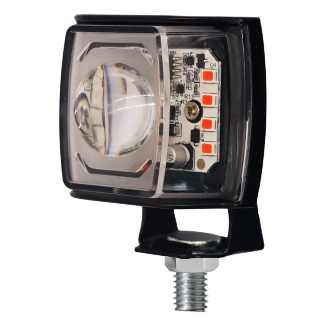 خرید پرژکتور تک لنز فدرالی دار مدل TF_122 شش حالته (۲عددی)