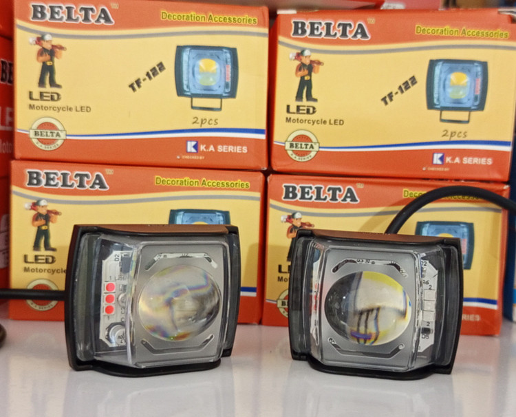 قیمت وخرید پرژکتور تک لنز فدرالی مدل TF_122 شش حالته (۲عددی)