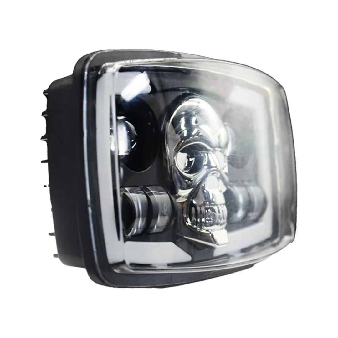 چراغ جلوی موتورسیکلت مدل ال ای دی 5حالته راهنمادار