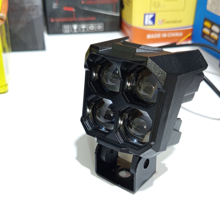 قیمت پرژکتور مدل آفرودی 4 لنز 5حالته (30 وات) فلاشردار و تلکسوپی