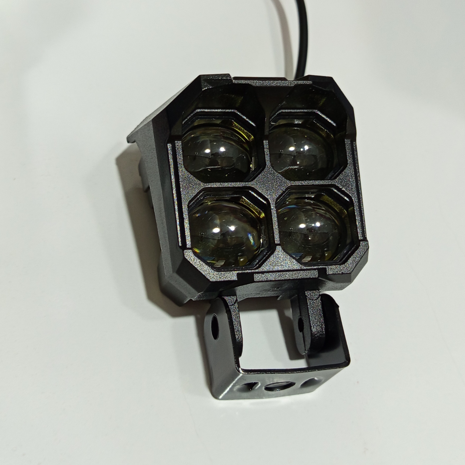 خرید و قیمت پرژکتور مدل آفرودی 4 لنز 5حالته (30 وات) فلاشردار و تلکسوپی