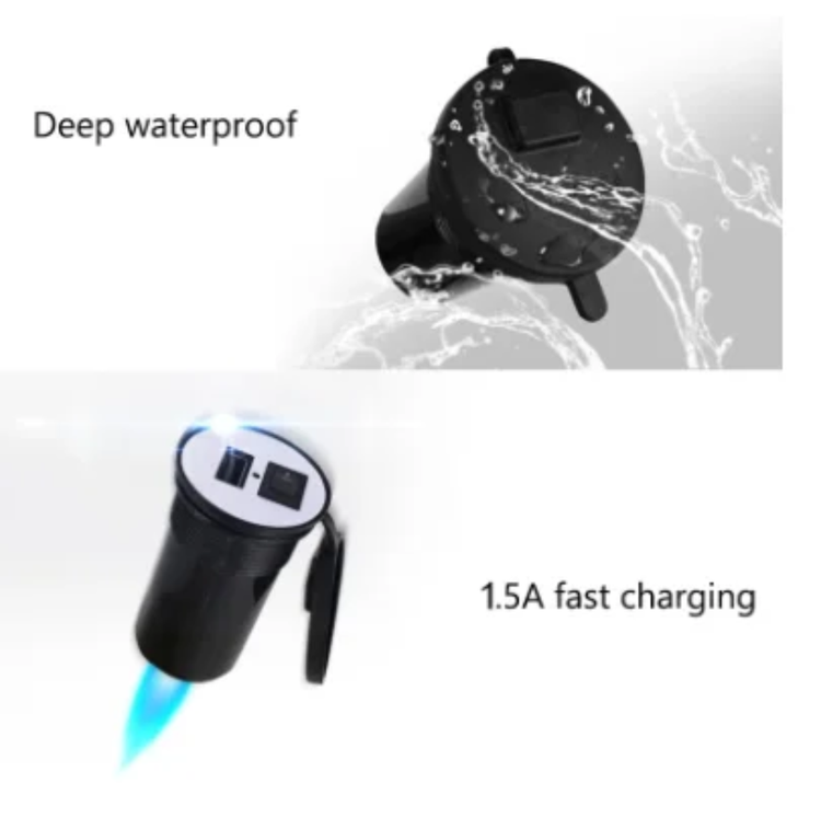 خرید شارژر موبایل موتور سیکلت مدل Cell phone