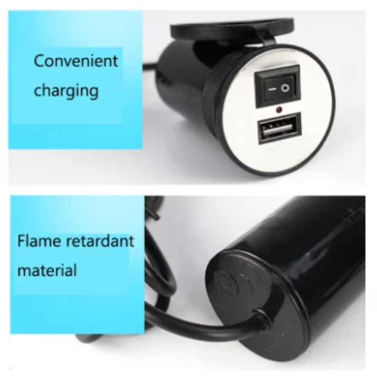 خرید و قیمت شارژر موبایل موتور سیکلت مدل Cell phone