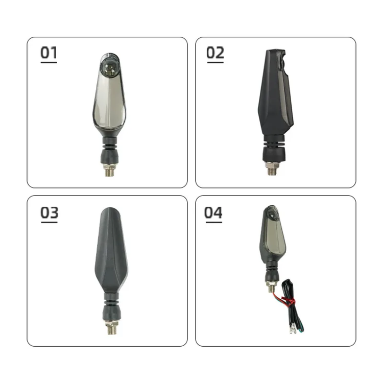 خرید چراغ راهنمای موتور سیکلت مدلHJG-362 رانینگ دار و دیلایت دار