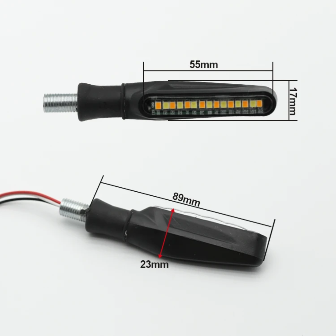 خرید وقیمت چراغ راهنمای موتورسیکلت مدل A_۸ اسپورت (رانینگ دار)