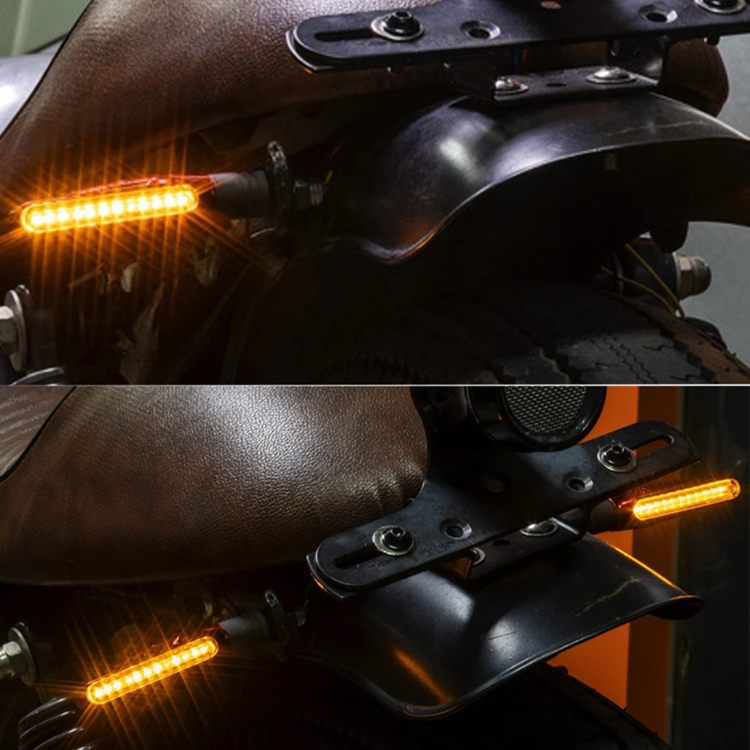 خریدو قیمت چراغ راهنمای موتورسیکلت مدل A_۸ اسپورت رانینگ دار