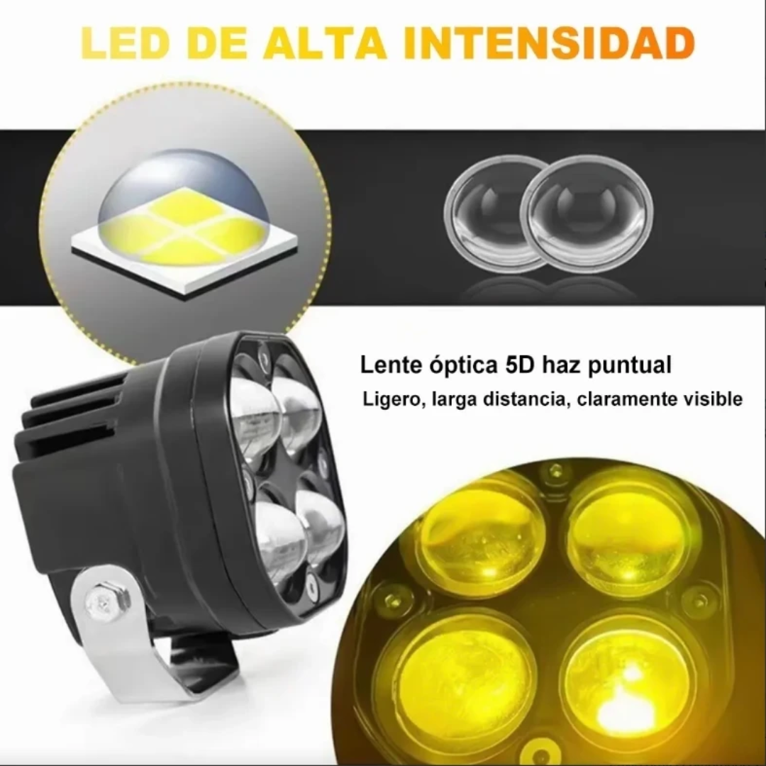 خرید و قیمت پرژکتور ۴ لنز مدل Lasergun دو حالته ۸۰ وات تلسکوپی(۲عددی)