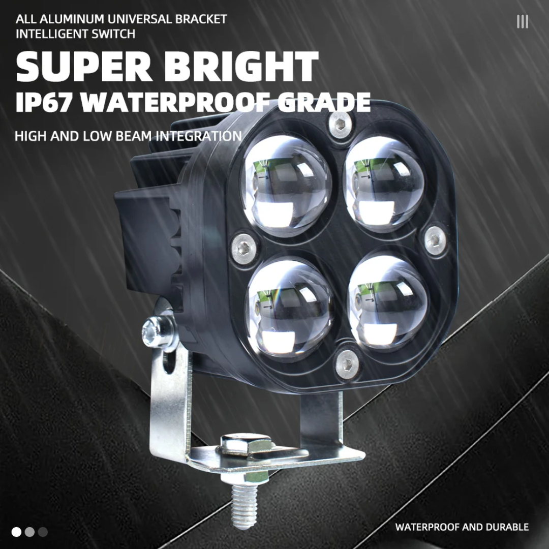 قیمت وخریدپرژکتور ۴ لنز مدل Lasergun دو حالته (۸۰ وات) تلسکوپی(۲عددی)