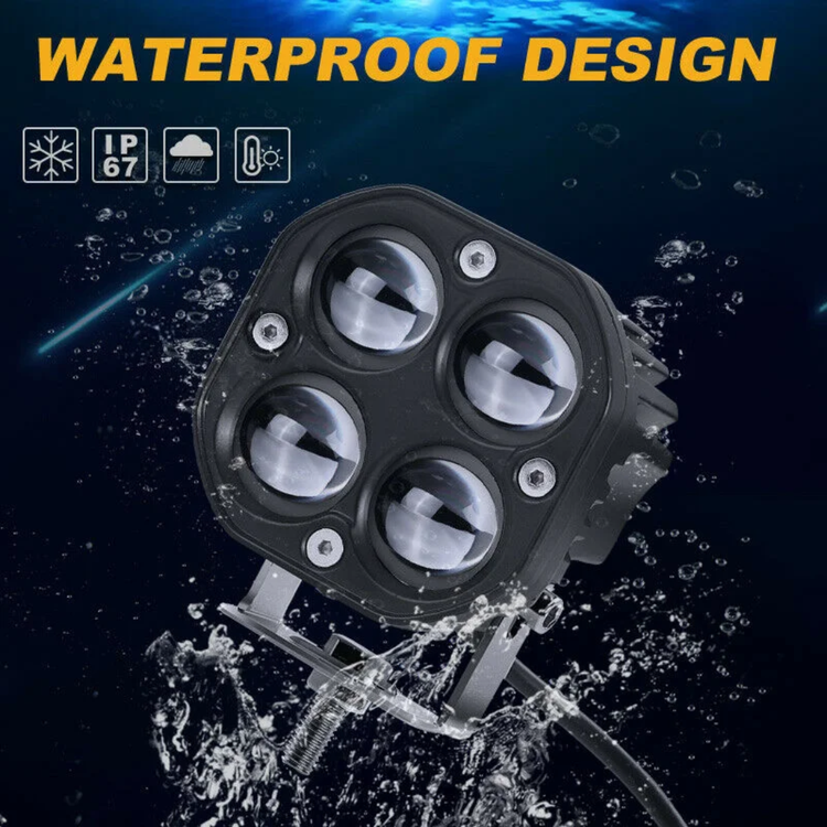 قیمت و خرید پرژکتور ۴ لنز مدل Lasergun دو حالته (۸۰ وات) تلسکوپی(۲عددی)