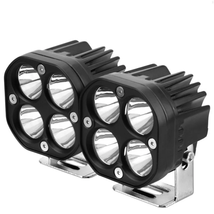 قیمت پرژکتور ۴ لنز مدل Lasergun_400 تک حالته سفید ۸۰ وات (۲عددی)