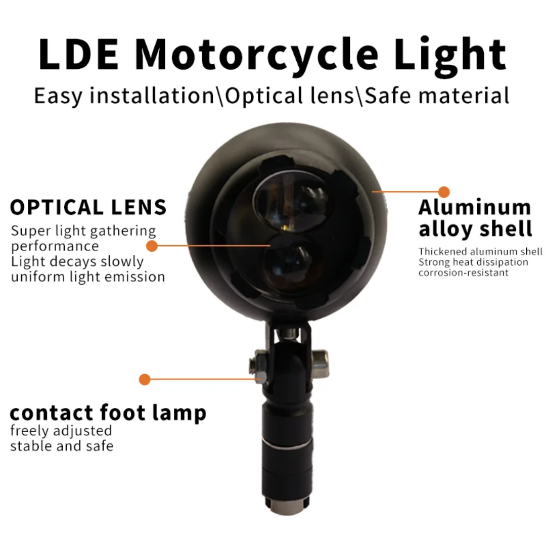 خرید و قیمت پرژکتور ۲ لنز نقطه زن مدل Alien Eye سه حالته تلسکوپی اورجینال  (۲عددی)