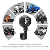 قیمت وخریدپرژکتور ۲ لنز نقطه زن مدل Alien Eye سه حالته تلسکوپی اورجینال (۲عددی)