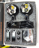 خرید پرژکتور دو لنز مدل Alien Eye سه حالته نقطه زن تلسکوپی اورجینال (۲عددی)