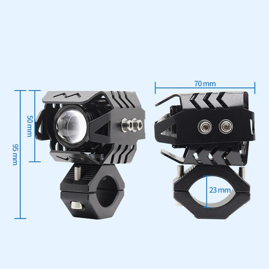 قیمت وخریدپرژکتور تک لنز مدل فن دار 2 حالته تلسکوپی اورجینال (۲عددی)