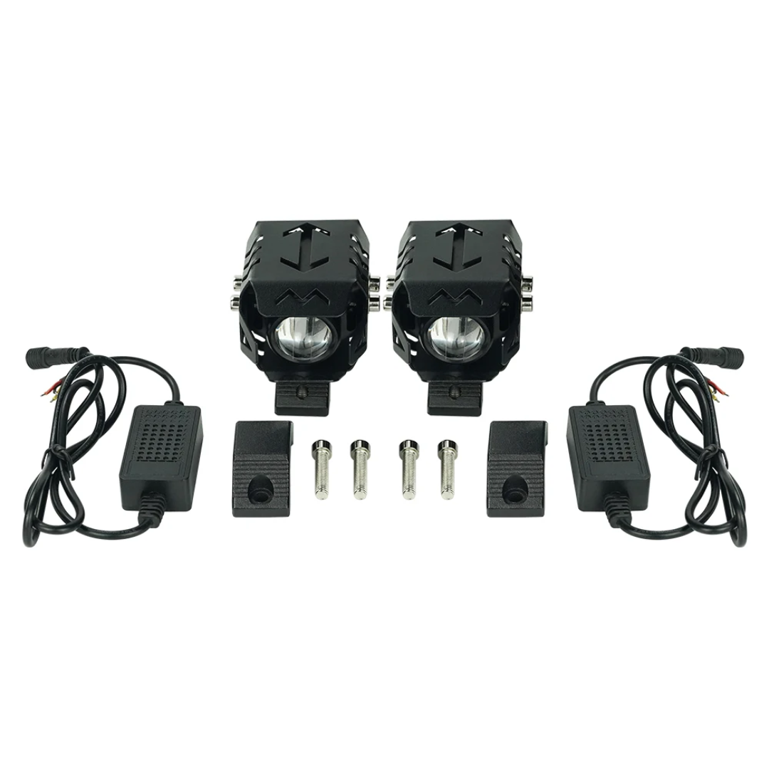 قیمت پرژکتور تک لنز مدل فن دار 2 حالته تلسکوپی اورجینال (۲عددی)