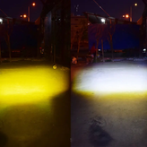 خرید و قیمت پرژکتور تک لنز فن دار مدل دو حالته تلسکوپی اورجینال (۲عددی)