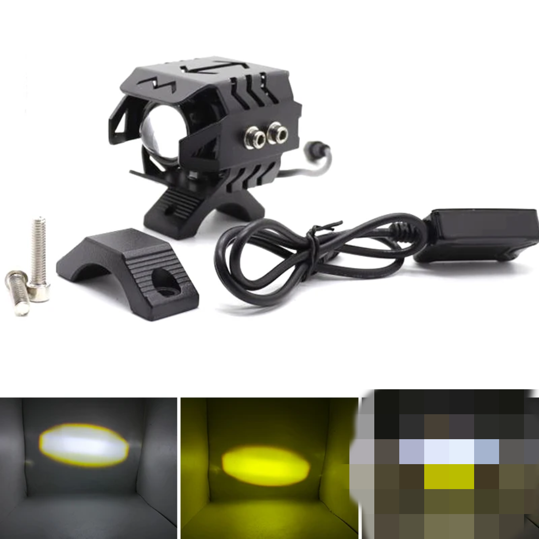 خرید وقیمت پرژکتور تک لنز مدل فن دار 2 حالته تلسکوپی اورجینال (۲عددی)