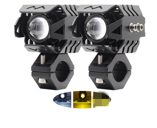 خریدپرژکتور تک لنز مدل فن دار 2 حالته تلسکوپی اورجینال (۲عددی)