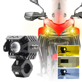 قیمت و خرید پرژکتور تک لنز مدل فن دار 2 حالته تلسکوپی اورجینال (۲عددی)