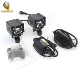 خرید پرژکتور تک لنز مدل فن دار 3 حالته تلسکوپی اورجینال (۲عددی)