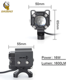 قیمت پرژکتور تک لنز مدل فن دار 3 حالته تلسکوپی اورجینال (۲عددی)