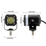 قیمت پرژکتور تک لنز مدل V-۵ هشت حالته دیلایت دار و فلاشردار