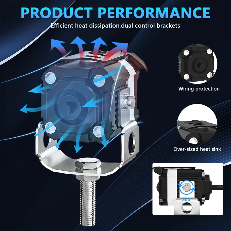 خرید و قیمت پرژکتور تک لنز مدل V 5 هشت حالته دیلایت دار و فلاشردار