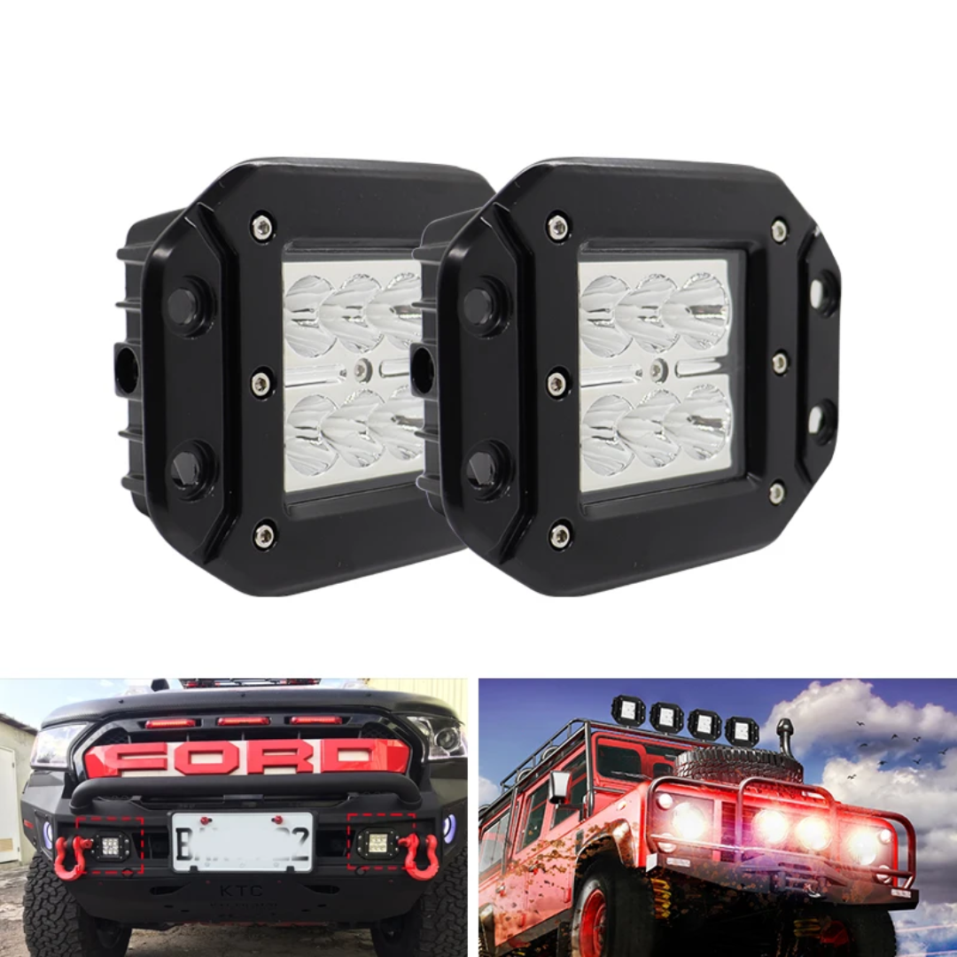 خرید و قیمت پرژکتور ۶ لنز تو سپری مدل ۴ اینچ تک حالته AUM اورجینال (۲عددی)