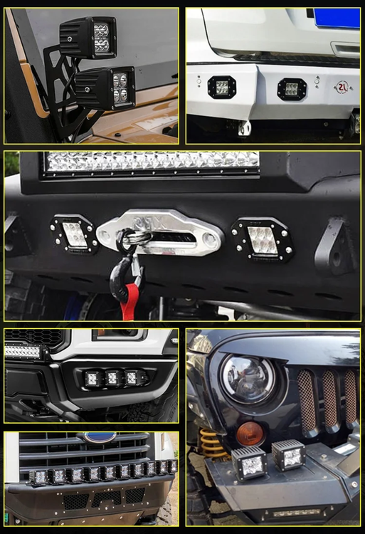 قیمت وخرید پرژکتور ۶ لنز تو سپری مدل ۴ اینچ تک حالته AUM اورجینال (جفتی)