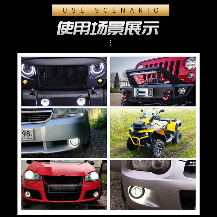 خرید وقیمت پرژکتور تایگر مدل ۳ لنز دیلایت دار و راهنمادار اورجینال ( جفتی)