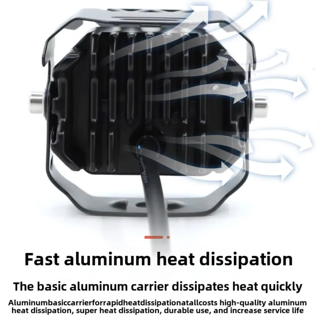 خریدپرژکتور تک لنز مدل ۴ حالته ۴۵w دیلایت دار و فلاشردار(جفتی)