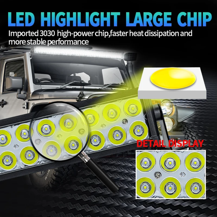 خریدوقیمت پرژکتور لایت بار مدل 5 حالته 120وات فلاشردار (اورجینال AUM)