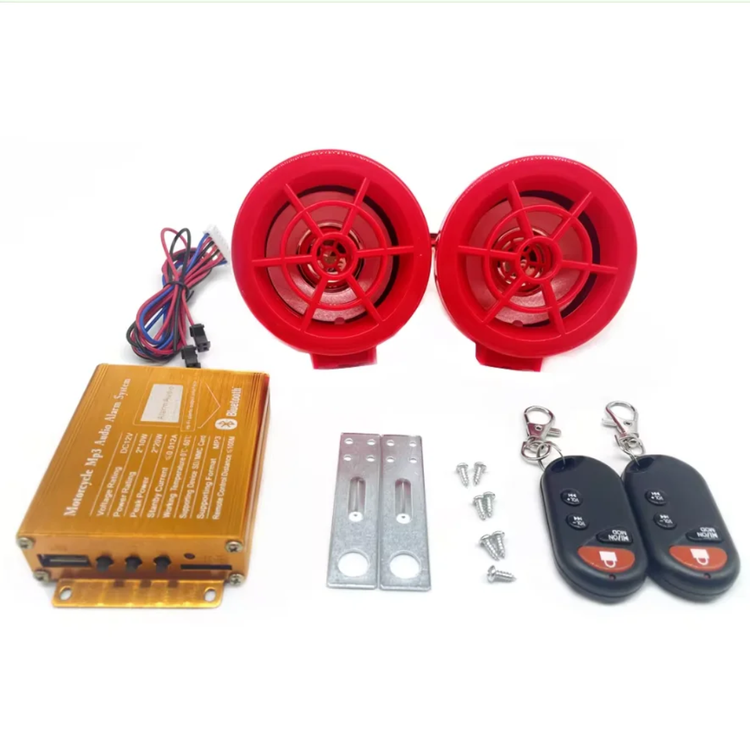 خریدسیستم صوتی ودزدگیرسخنگو ریموت کنترل دار موتور سیکلت