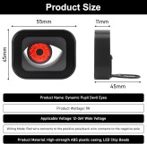 قیمت صفحه نمایشگر LED رنگی طرح چشم مناسب ماشین و موتورسیکلت