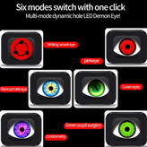 قیمت وخریدصفحه نمایشگر LED رنگی طرح چشم مناسب ماشین و موتورسیکلت