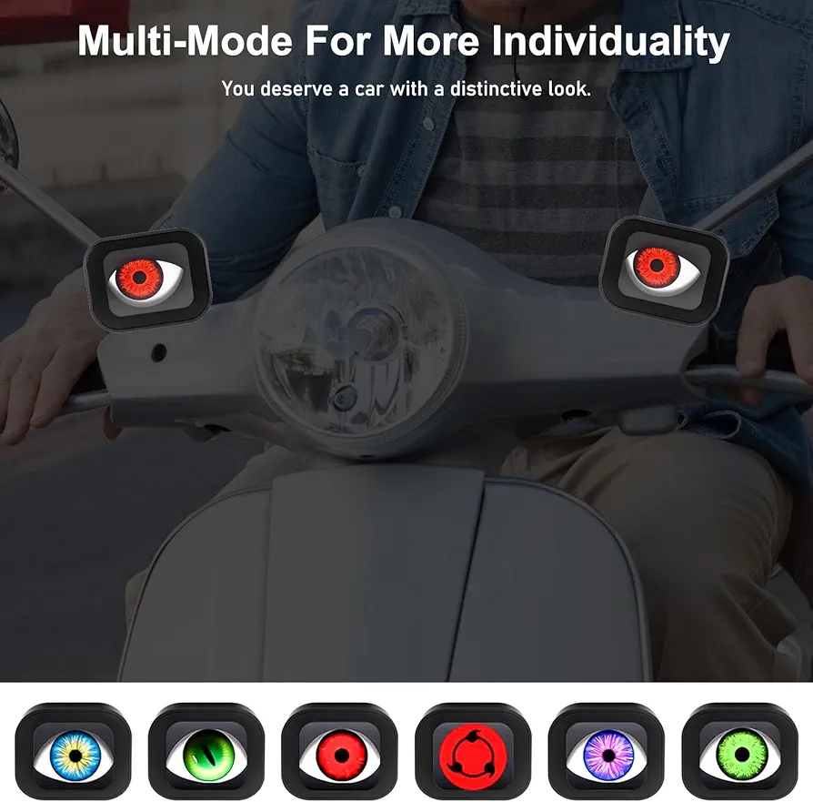 خرید وقیمت صفحه نمایشگر LED رنگی طرح چشم مناسب ماشین و موتورسیکلت