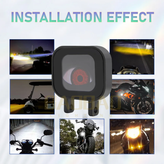 خریدو قیمت صفحه نمایشگر LED رنگی طرح چشم مناسب ماشین و موتورسیکلت