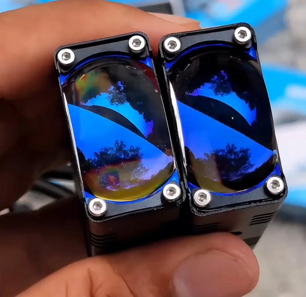 قیمت وخرید پرژکتور تک لنز مدلTFmotoچهار حالته فن دار و دیلایت دار اورجینال (۲ عددی)