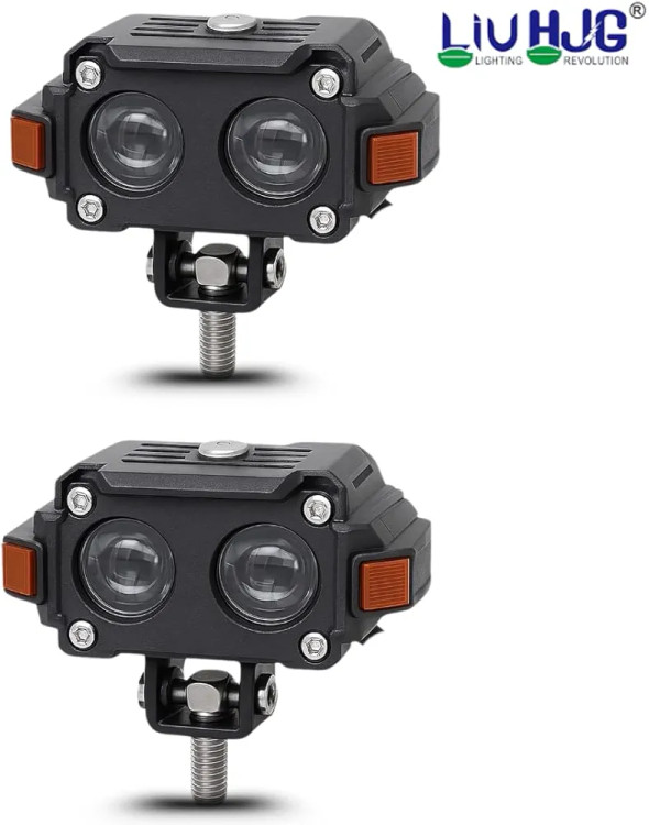 خریدوقیمت پرژکتور 2 لنز مدل L88 فن دار 4 حالته و دیلایت دار LIUHJG