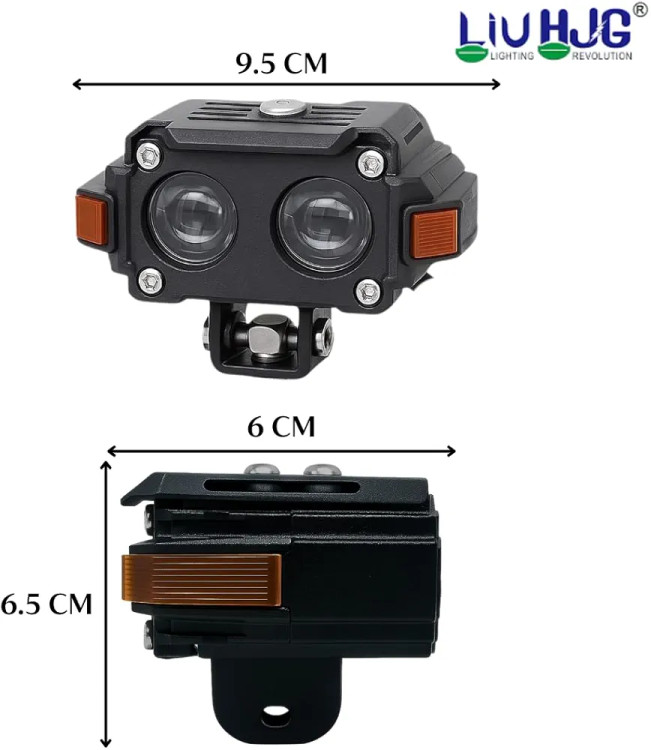 خریدپرژکتور 2 لنز مدل L88 فن دار 4 حالته و دیلایت دار LIUHJG