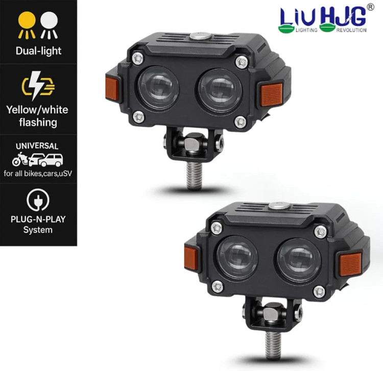 خرید وقیمت پرژکتور 2 لنز مدل L88 فن دار 4 حالته و دیلایت دار LIUHJG