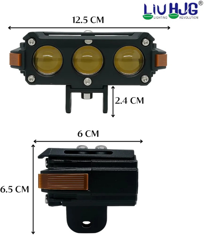 قیمت پرژکتور 3 لنز مدل L122 فن دار 4 حالته و دیلایت دار LIUHJG