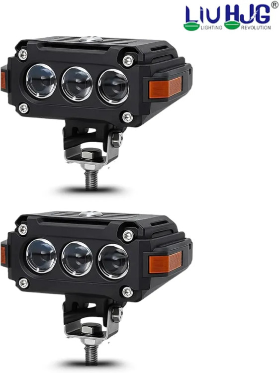 خرید و قیمت پرژکتور 3 لنز مدل L122 فن دار 4 حالته و دیلایت دار LIUHJG